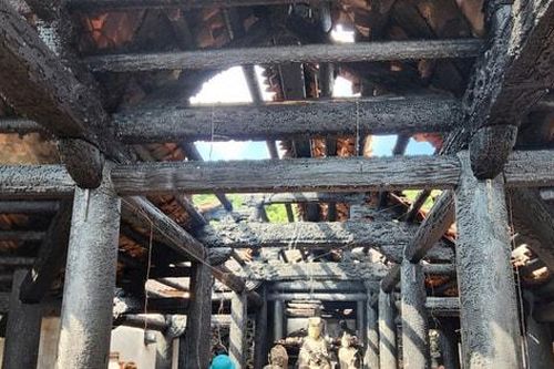 Đề xuất giải pháp phục hồi sau vụ cháy chùa Phổ Quang hơn 800 năm tuổi ở Phú Thọ