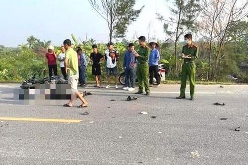 Va chạm với ô tô tải, nam công nhân Hải Dương tử vong thương tâm
