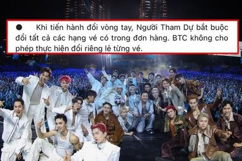 Đọc điều khoản check-in concert ATSH D-3, fan dặn nhau tuyệt đối không mua vé pass