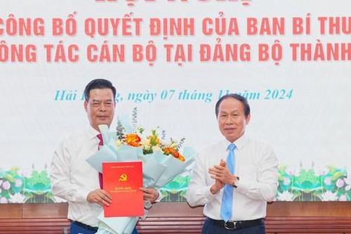 Ban Bí thư chuẩn y tân Ủy viên Ban Thường vụ Thành ủy