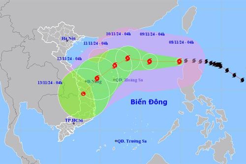 Bão Yinxing vào Biển Đông trở thành cơn bão số 7