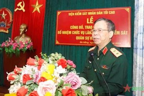 Bổ nhiệm lãnh đạo Viện Kiểm sát Quân sự các khu vực thuộc Quân khu 5