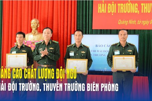Nâng cao chất lượng đội ngũ hải đội trưởng, thuyền trưởng biên phòng