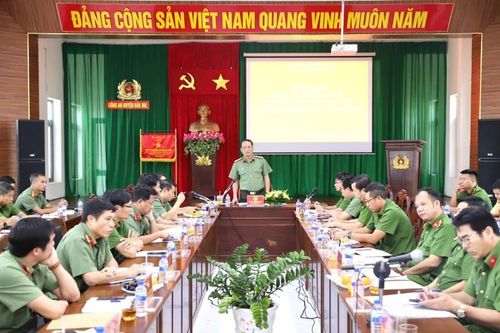Giám đốc Công an tỉnh Đắk Nông kiểm tra công tác bảo đảm ANTT tại địa bàn biên giới