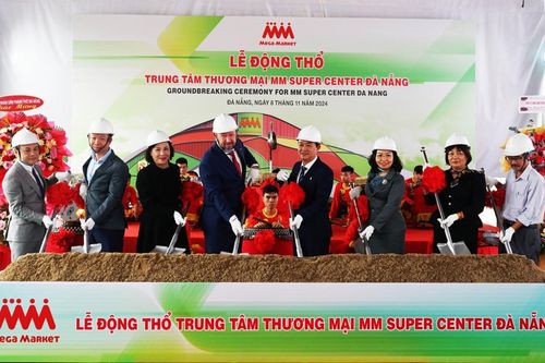 Động thổ Dự án Trung tâm Thương mại MM Mega Market Đà Nẵng