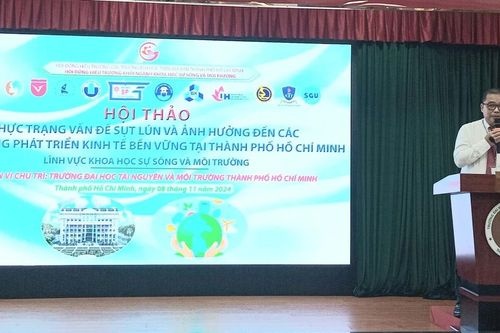 TPHCM: Sụt lún đất nền đang diễn ra trên diện rộng