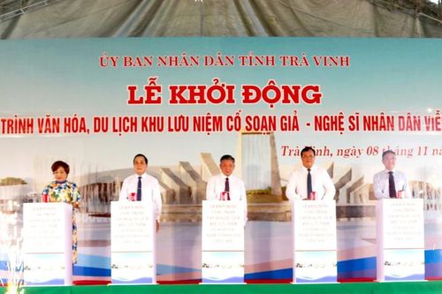Trà Vinh: Khởi động công trình Khu lưu niệm cố soạn giả, NSND Viễn Châu