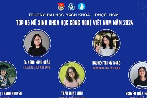 Khát khao cống hiến của các nữ sinh Trường Đại học Bách khoa TPHCM