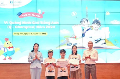 Lộ diện quán quân 'Vì Quảng Ninh giỏi Tiếng Anh' cấp Tiểu học