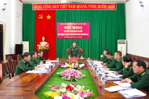 Đảng ủy BĐBP Đắk Nông lãnh đạo, chỉ đạo đơn vị hoàn thành tốt nhiệm vụ quản lý, bảo vệ biên giới