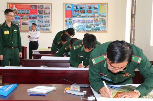 Đợt sát hạch toàn diện đối với đội ngũ hải đội trưởng, thuyền trưởng trong lực lượng BĐBP