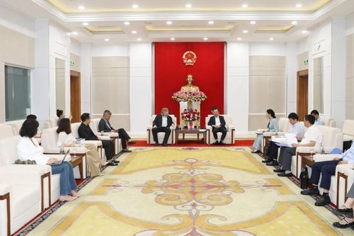Lãnh đạo tỉnh Quảng Ninh tiếp xã giao Tổ chức liên chính phủ UnASDG
