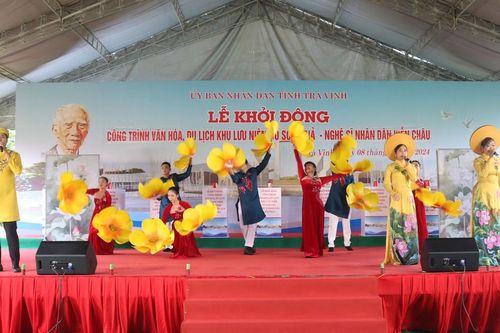 Chính thức khởi động công trình khu lưu niệm cố Soạn giả - NSND Viễn Châu