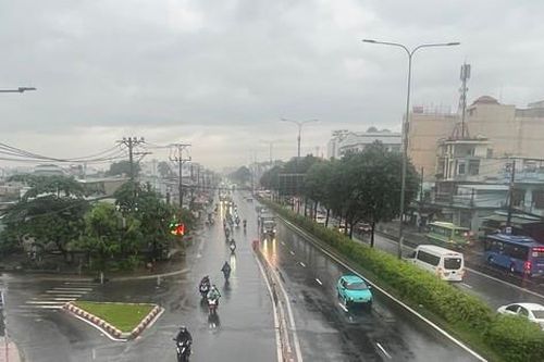 Tình hình mưa dông cuối tuần ở TPHCM