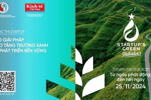 Cuộc thi Startup - Tạo giải pháp cho tăng trưởng xanh và phát triển bền vững