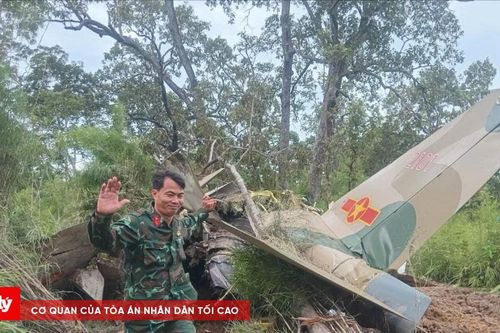 Máy bay Y-130 rơi tại vườn quốc gia Yok Đôn