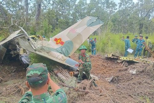 Tìm thấy máy bay huấn luyện YAK -130 rơi tại Vườn Quốc gia Yok Đôn
