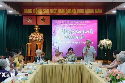 Thành phố Hồ Chí Minh: Giữ gìn và phát huy nghệ thuật cải lương Nam Bộ