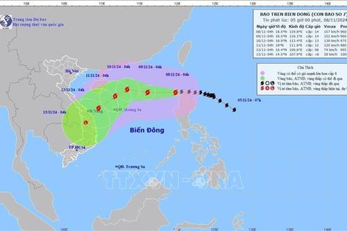 Ứng phó bão YINXING: Huy động lực lượng, phương tiện kịp thời xử lý các tình huống