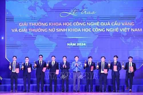 10 nhà khoa học trẻ xuất sắc được nhận Giải thưởng Quả Cầu Vàng 2024
