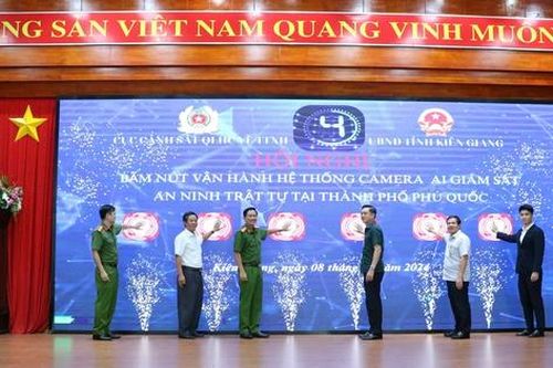 Thí điểm hệ thống camera AI giám sát an ninh trật tự địa bàn Phú Quốc