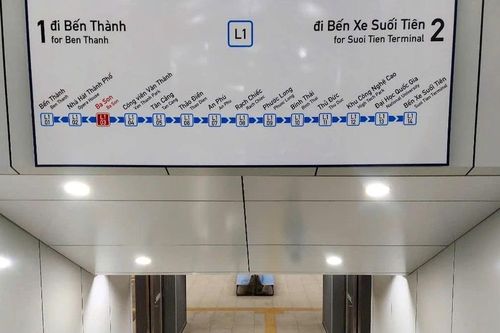 Nhà ga Ba Son sáng đèn, metro số 1 TPHCM sẵn sàng vận hành