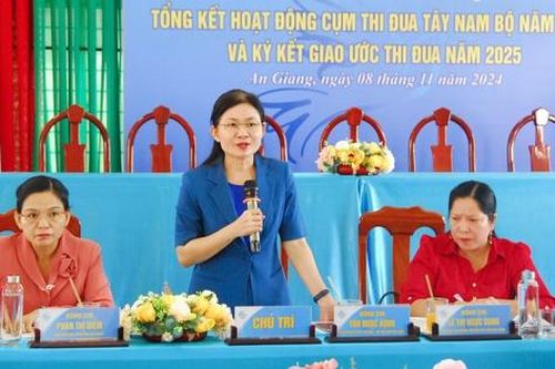 Cụm thi đua Tây Nam bộ: Năm 2024 giới thiệu việc làm cho hơn 78 nghìn lao động nữ