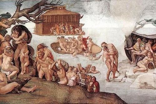 Bí ẩn tồn tại 500 năm trong bức họa 'Đại hồng thủy' của Michelangelo, đến bây giờ mới được phát hiện