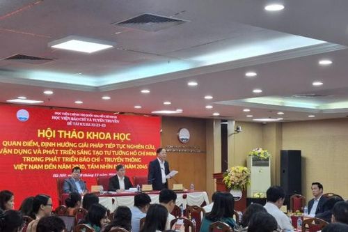 Để tư tưởng Hồ Chí Minh là 'kim chỉ nam' dẫn dắt nền báo chí Việt Nam trong thời đại mới