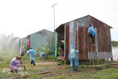 Diễn tập phòng thủ dân sự xã Vĩnh Lộc