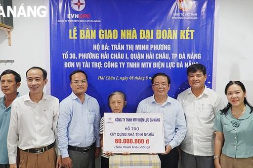 Đà Nẵng chi 6 tỉ đồng hỗ trợ xây dựng 100 nhà đại đoàn kết cho hộ chính sách, người nghèo