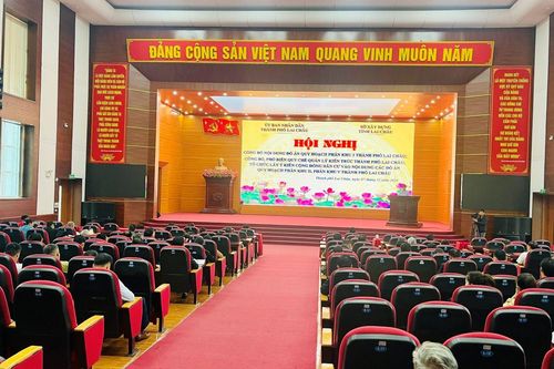 Hội nghị công bố công khai nội dung Đồ án quy hoạch phân khu 3 thành phố Lai Châu