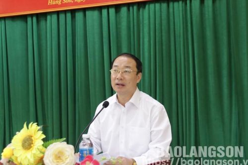 Tràng Định: Sơ kết đợt thi đua cao điểm giải phóng mặt bằng dự án cao tốc Đồng Đăng-Trà Lĩnh