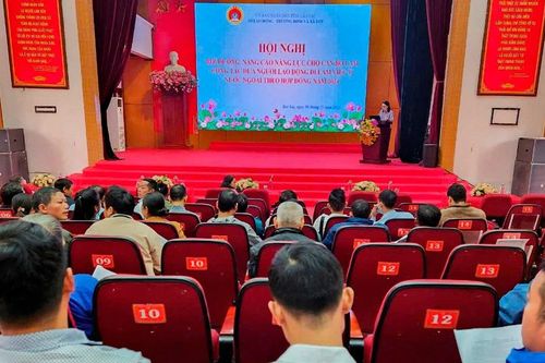 Tập huấn về công tác đưa người lao động đi làm việc ở nước ngoài theo hợp đồng