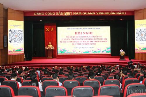 Triển khai đợt sinh hoạt chính trị, tư tưởng về bài viết của cố Tổng Bí thư Nguyễn Phú Trọng