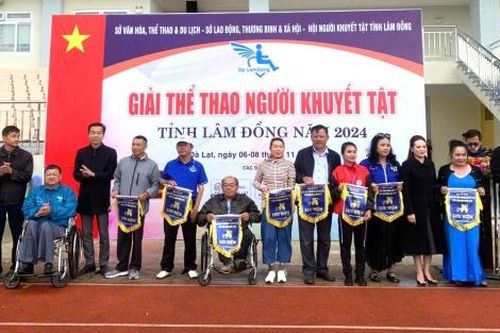 Trên 150 vận động viên tranh tài tại Giải Thể thao Người khuyết tật Lâm Đồng lần thứ VIII năm 2024