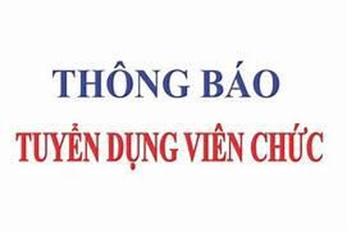 Xét tuyển viên chức vào làm việc tại Trung tâm Y tế TP. Thái Nguyên năm 2024