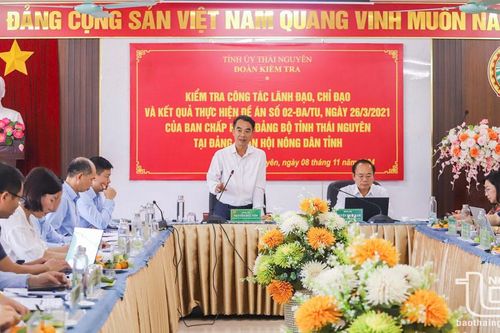 Kiểm tra việc thực hiện giám sát, phản biện xã hội tại Hội Nông dân tỉnh