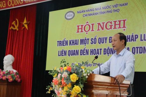 Hội nghị chỉ đạo, triển khai công tác quỹ tín dụng nhân dân trên địa bàn tỉnh Phú Thọ
