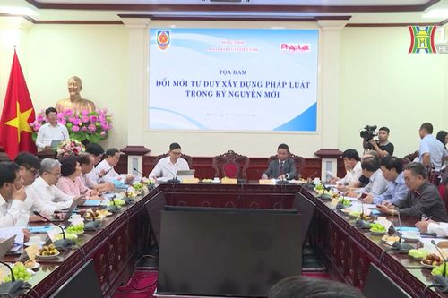 Đổi mới tư duy xây dựng pháp luật trong kỷ nguyên mới | Chính quyền đô thị | 08/11/2024