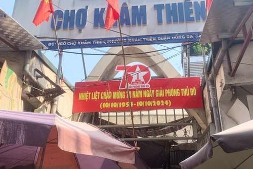 Tiểu thương vừa mừng vừa lo khi chợ Khâm Thiên sắp xây dựng lại