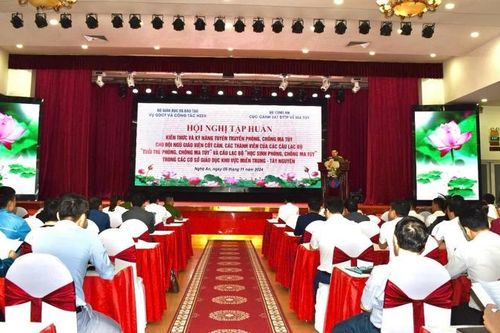 Bồi dưỡng kiến thức phòng, chống ma túy cho các cơ sở giáo dục