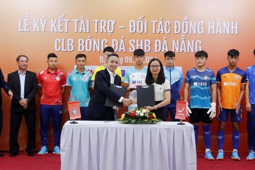 CLB Bóng đá SHB Đà Nẵng có thêm đối tác, nhà tài trợ mới