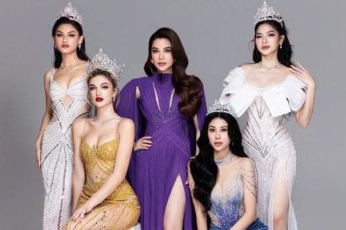 Bộ tứ 'Miss Earth 2023' kỷ niệm nhiệm kỳ bằng bộ ảnh 'nóng bỏng rực lửa'