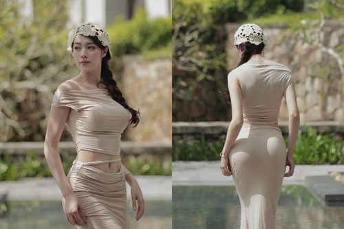 Hot girl 'đất mỏ' ưa diện đồ bó sát, khoe đường cong ngọc ngà