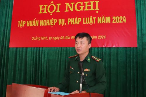 Tập huấn nghiệp vụ, pháp luật cho đội ngũ hải đội trưởng, thuyền trưởng trong BĐBP