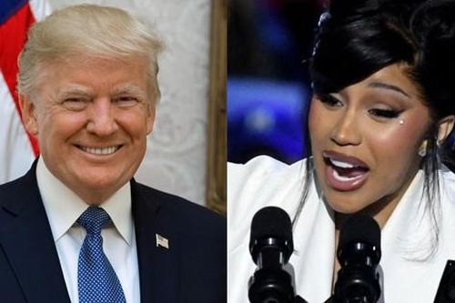 Cardi B chỉ trích những người bầu cho ông Trump