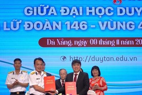Lữ đoàn 146 kết nghĩa với sinh viên Đà Nẵng