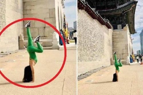 Truyền thông Hàn đồng loạt đưa tin vụ nữ du khách Việt tập yoga ở cung điện