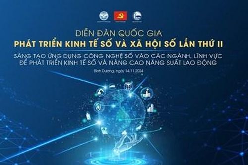 Diễn đàn Quốc gia phát triển Kinh tế số và Xã hội số lần thứ II sẽ được tổ chức tại Bình Dương